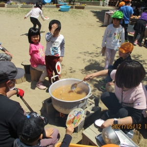 保護中: 旬の味覚　たけのこ汁会食