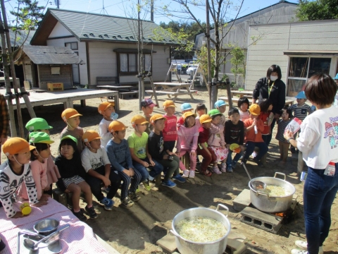 保護中: ぐんぐん組 芋煮会