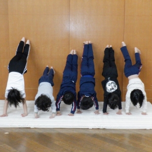 保護中: ぐんぐん組　体操あそびをしました！